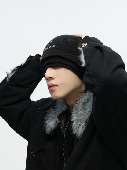 Fleece Lining Windproof Knit Hat WN22626