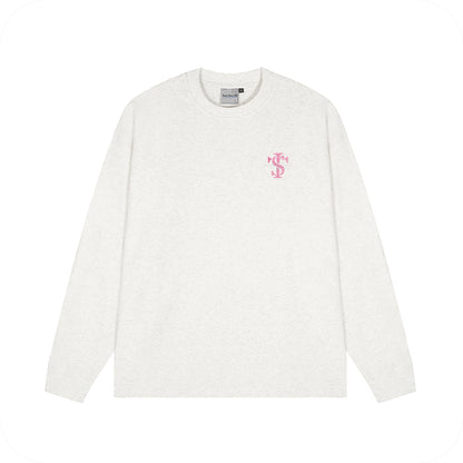 Embroidery Logo Long Sleeve T-Shirt WN12026