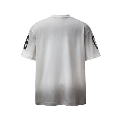 Washed Horse Graphic Print Short Sleeve T-Shirt WN26036