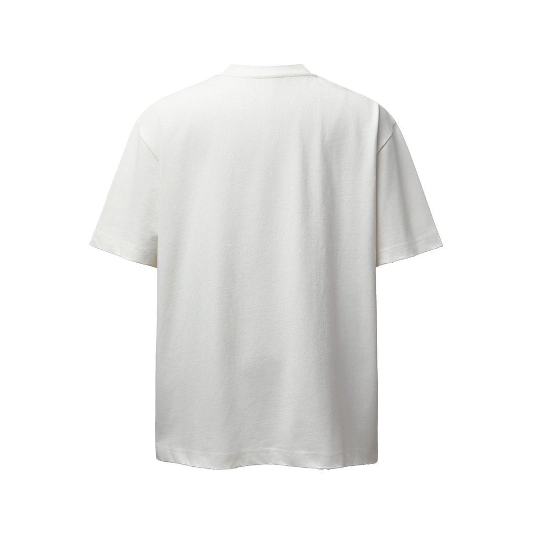 Heavyweight Metal Detail Short Sleeve T-Shirt WN26027