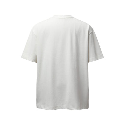 Heavyweight Metal Detail Short Sleeve T-Shirt WN26027