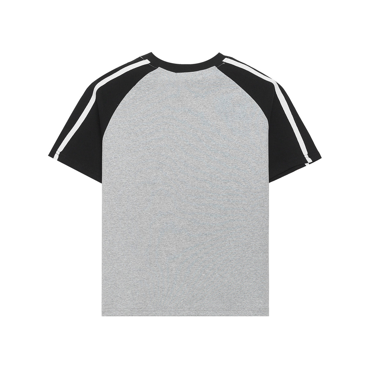 Anime Color Block Raglan Sleeve Short Sleeve T-Shirt WN26865