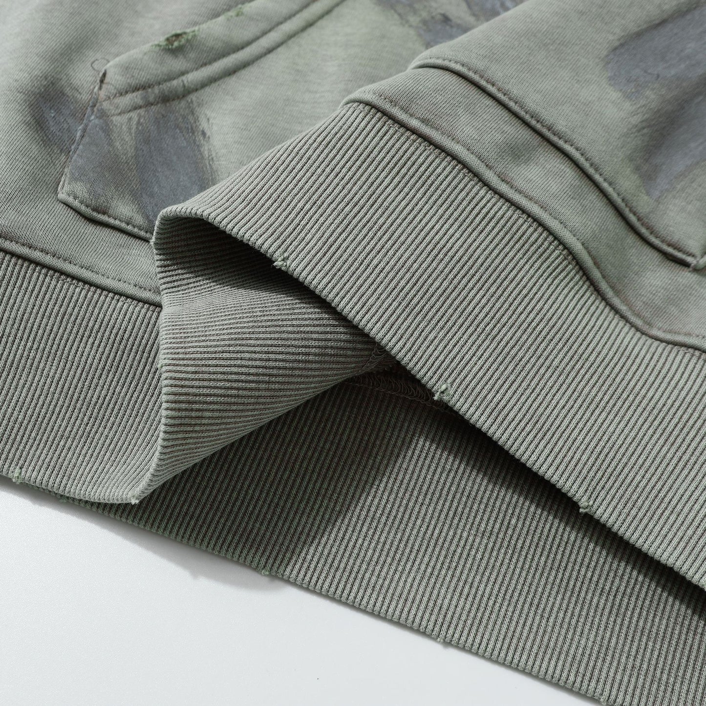 Heavyweight Washed Fleece Lining Pullover Hoodie WN25682