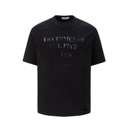 Graphic Letter Print Short Sleeve T-Shirt WN25966