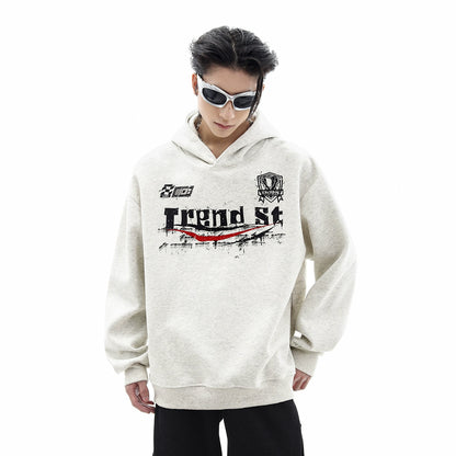 Graffiti Letter Print Pullover Hoodie WN10502