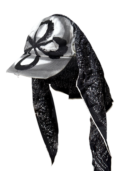 Bandana Washed Curved-Brim Cap WN21106