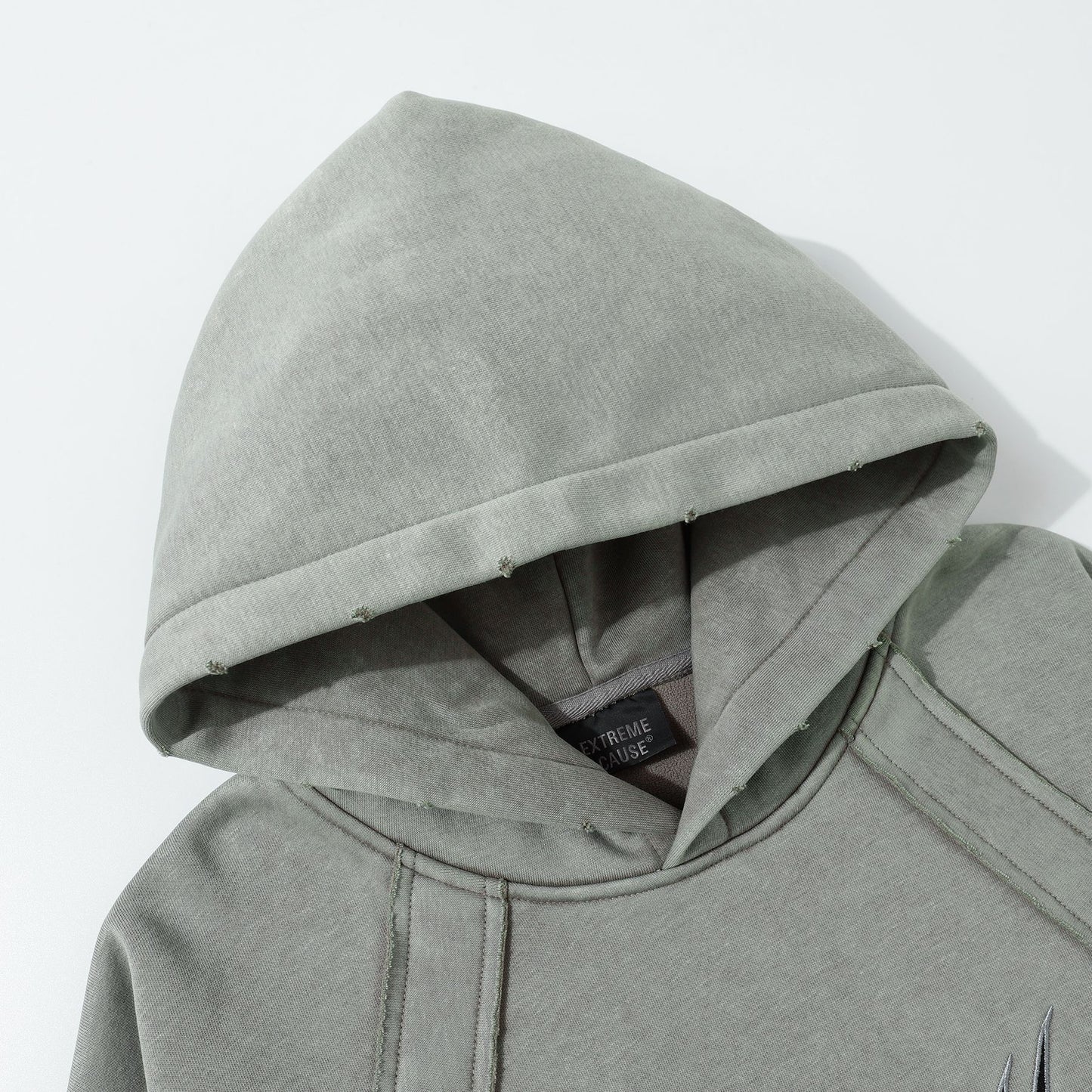 Heavyweight Washed Fleece Lining Pullover Hoodie WN25682