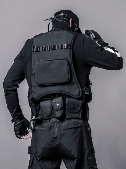 Tactical Multi Pocket Adjustable Vest WN22368