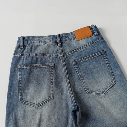 Washed Flare Denim Jeans WN26032