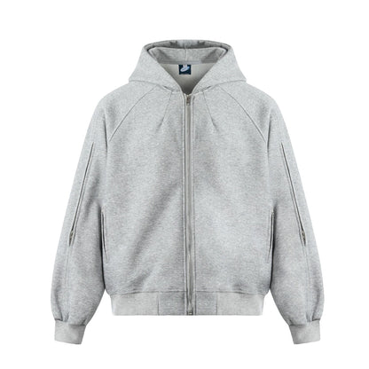Heavyweight Washed Zipper Hoodie WN25707