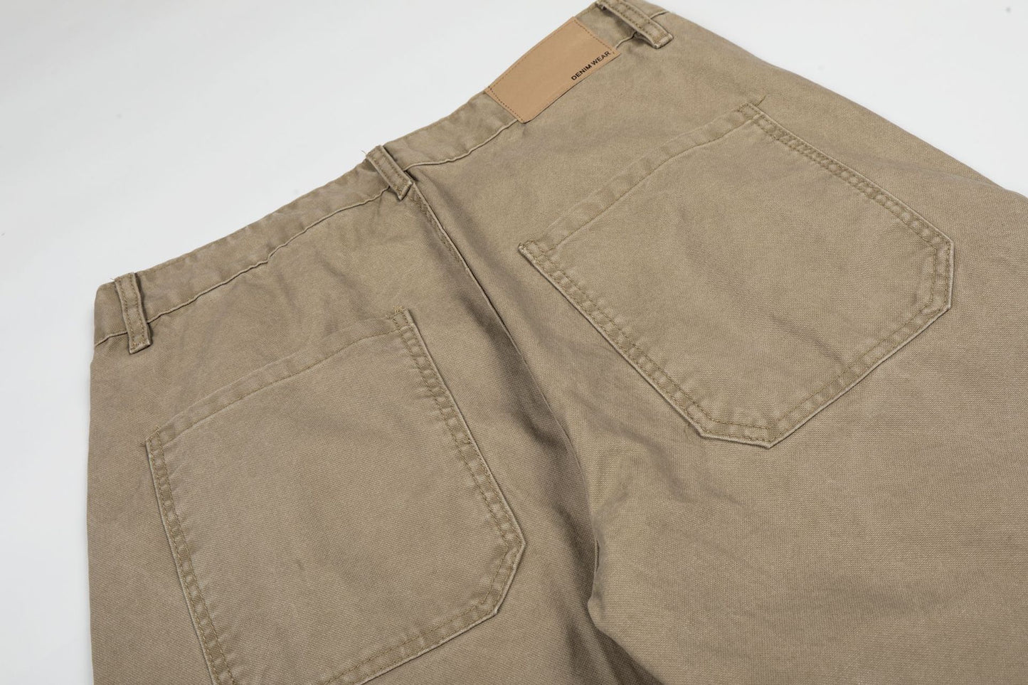 Damage Patchwork Wide Leg Cargo Pants WN26162