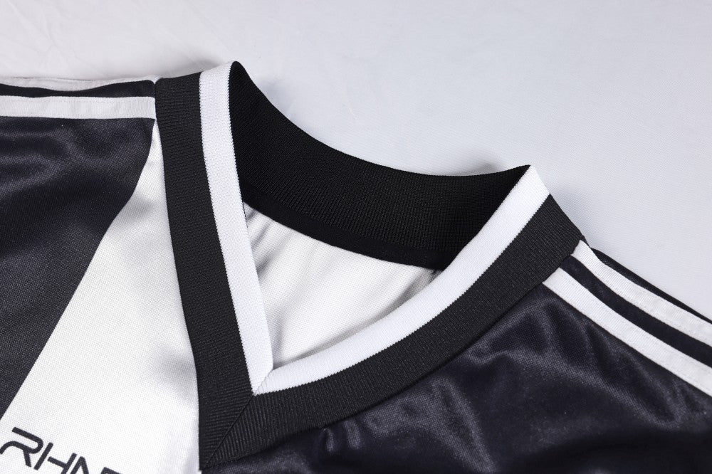 Number Graphic Contrast Stripe Short Sleeve T-Shirt WN27990