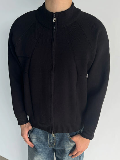 Oversize Short Knit Cardigan WN21412