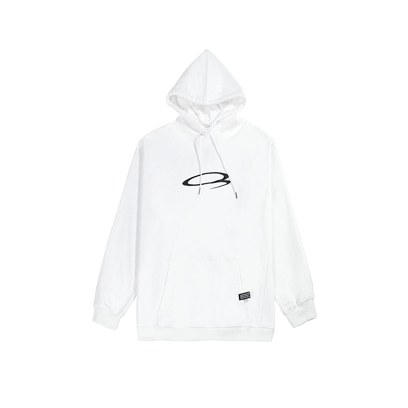 Graphic Letter Print Oversize Hoodie WN18920