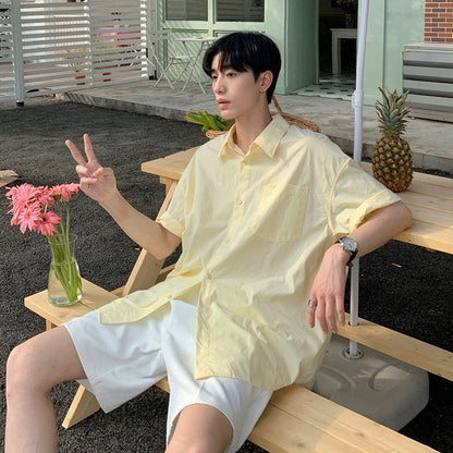 Oversize Short Sleeve Shirt WN24863
