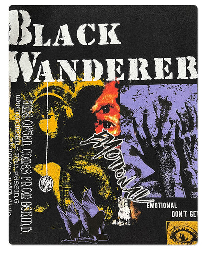 Washed Graphic Print Oversize Short Sleeve T-Shirt WN16254