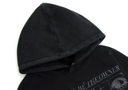 Heavyweight Wash Eye Graphic Pullover Hoodie WN25843