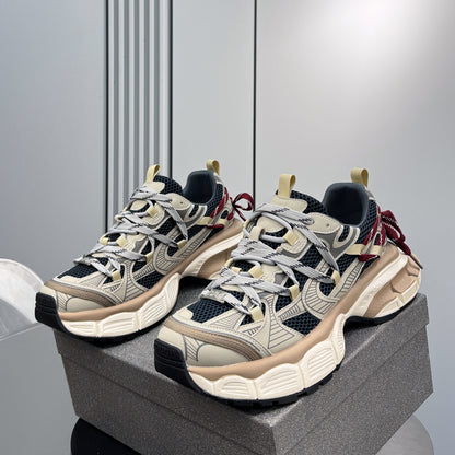 Mesh Panel Thick Sole Sneakers WN24732