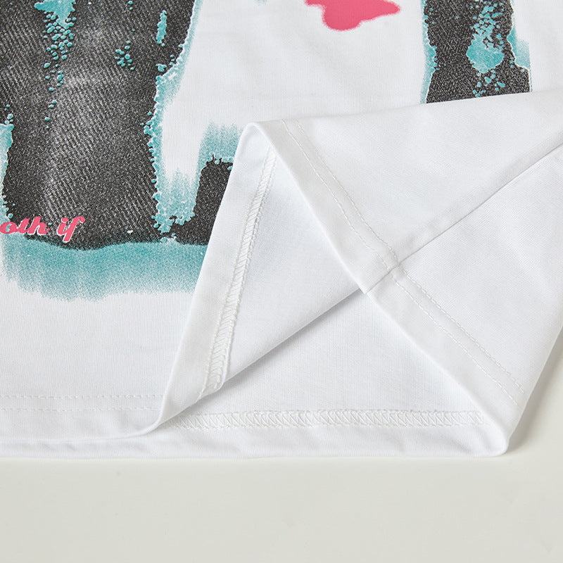 Graphic Design Short Sleeve T-Shirt WN18520