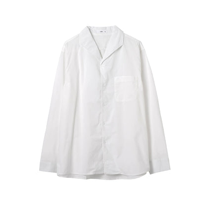 Open Collar Long Sleeve Shirt WN21656