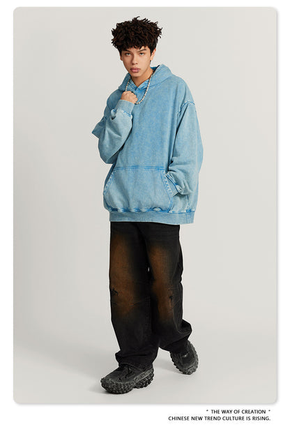 Oversize Washed Hoodie WN6463