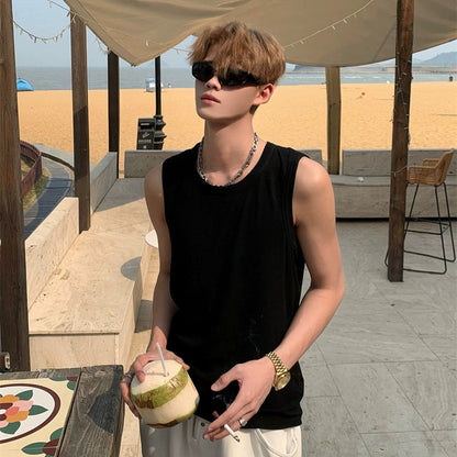 Ribbed Sporty Tank Top WN20036