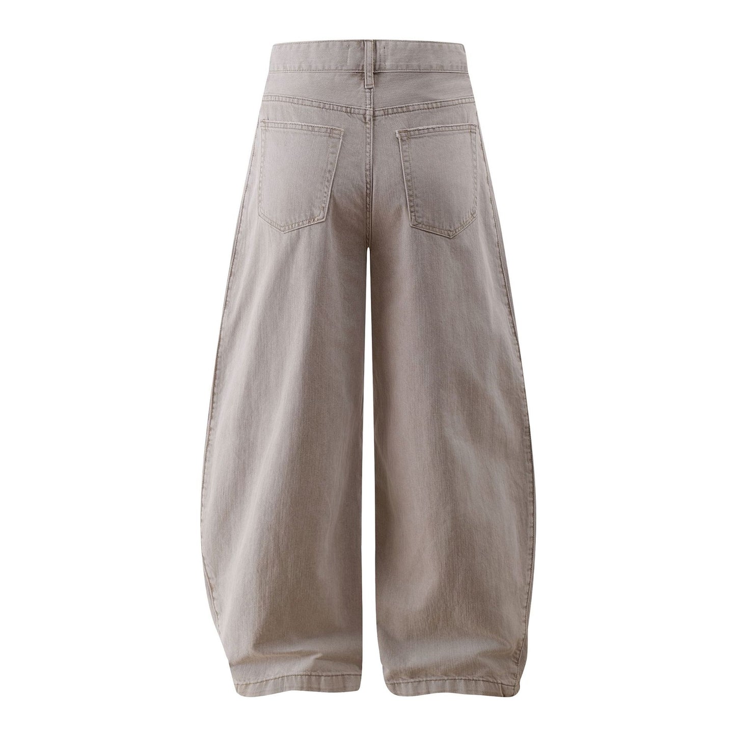 Minimalist Wide Leg Denim Jeans WN23586