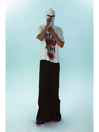 Hooded Drop Shoulder Short Sleeve T-Shirt WN18857