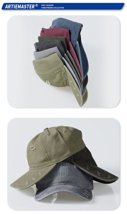 Damage Washed Baseball Cap WN6618