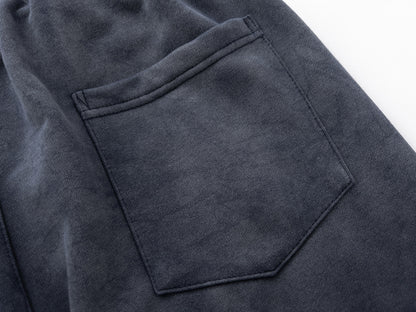 Graphic Letter Design Washed Tie-Dye Half Pants WN16179