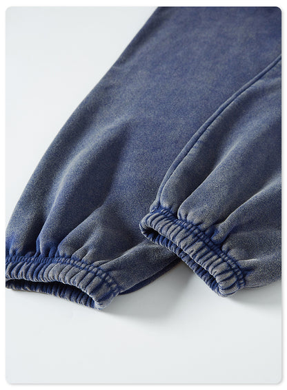 Wide-leg Washed Sweatpants WN6459