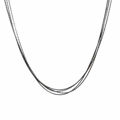 Layered Design Necklace WN19225