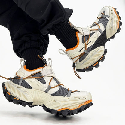 Chunky Sole Mesh Design Shoes WN19176