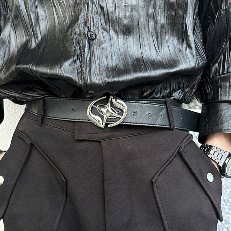 3 Buckle Styles Metal Buckle Belt WN25080