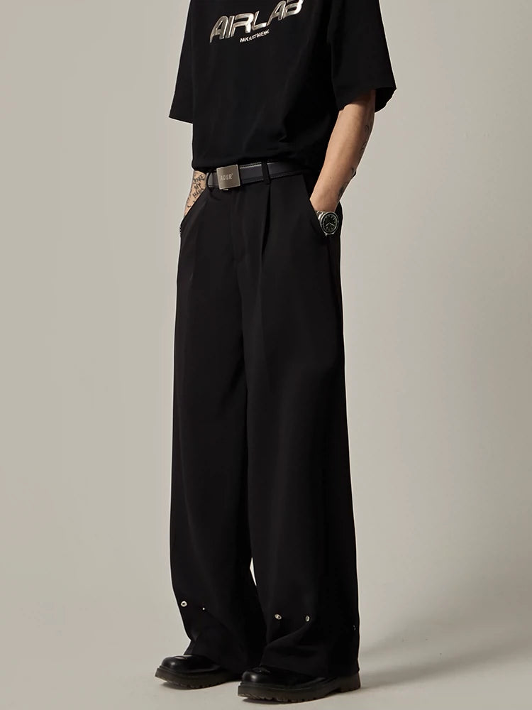 Wide-Leg Straight Trousers WN6180