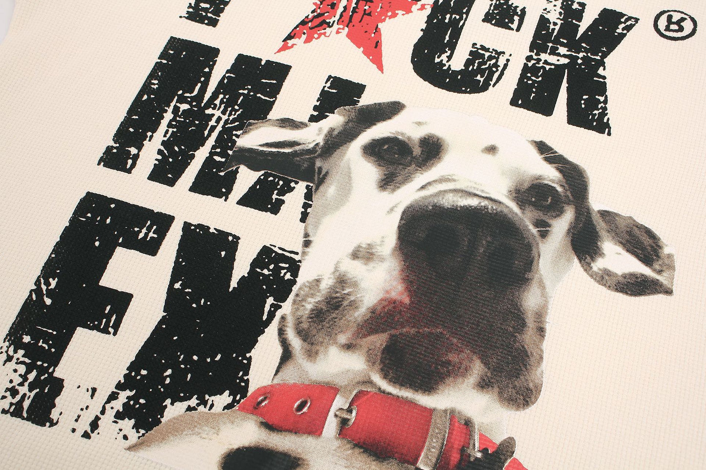 Waffle Dog Graphic Print Short Sleeve T-Shirt WN26013