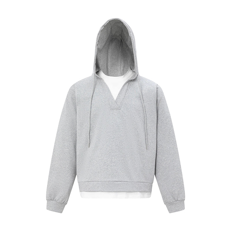 Pullover V-neck Hoodie WN8292