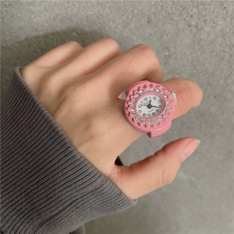 Mini Finger Watch Ring WN21149-K2