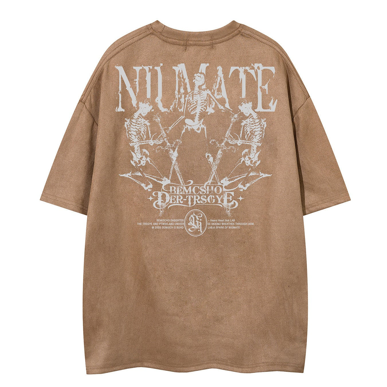 Washed Logo Print Short Sleeve T-Shirt WN25549