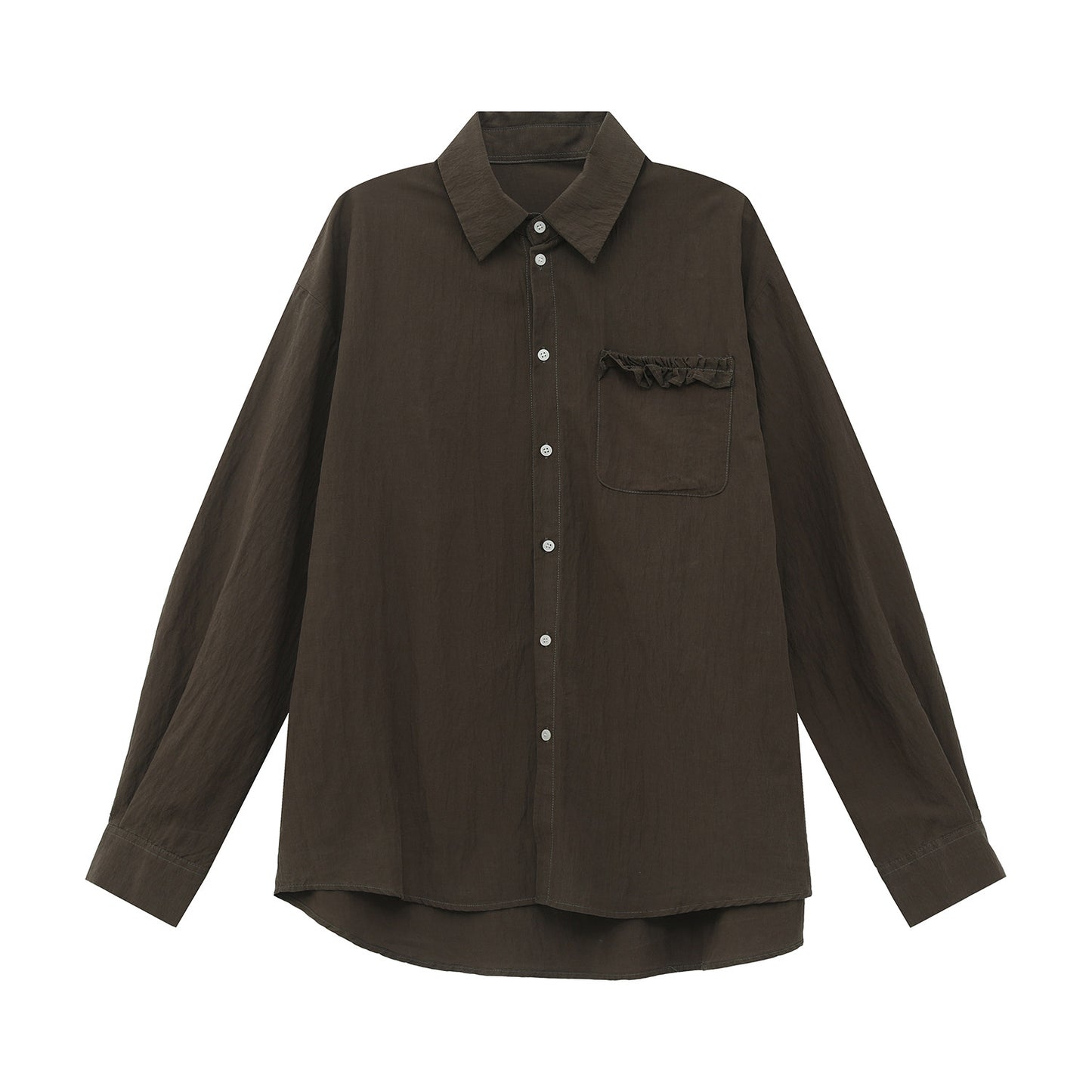 Wrinkle Pocket Long Sleeve Shirt WN24929