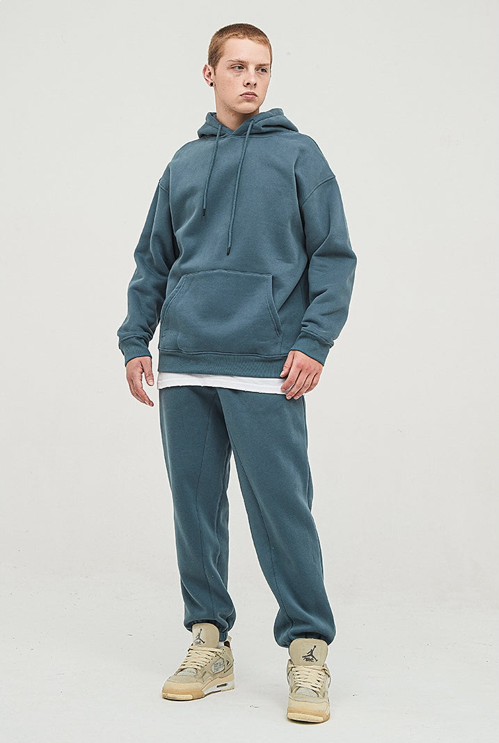 Fleece Linning Oversize Hoodie & Fleece Linning Sweatpants WN9945-K2