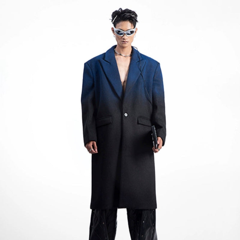 Paint Shoulder-Pad Coat WN20628