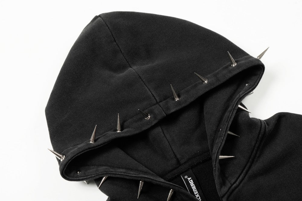 Studs Zipper Hodie WN28033