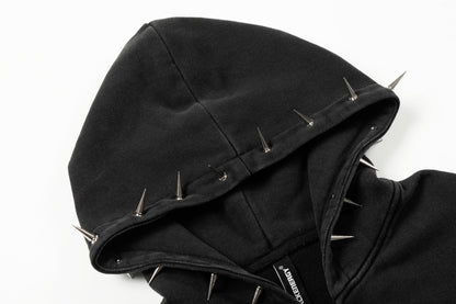 Studs Zipper Hodie WN28033