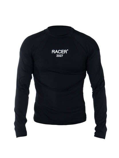 Sharkskin Functional Patchwork Long Sleeve T-Shirt WN18075