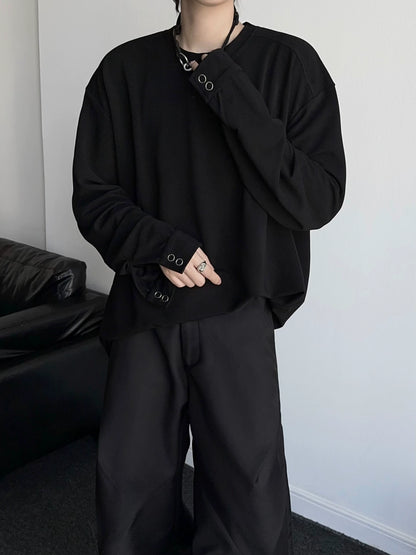 Simple Basic Long Sleeve T-Shirt WN19346