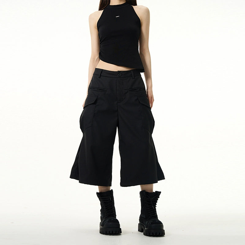 Ankle-length Wide Leg Pants WN7614