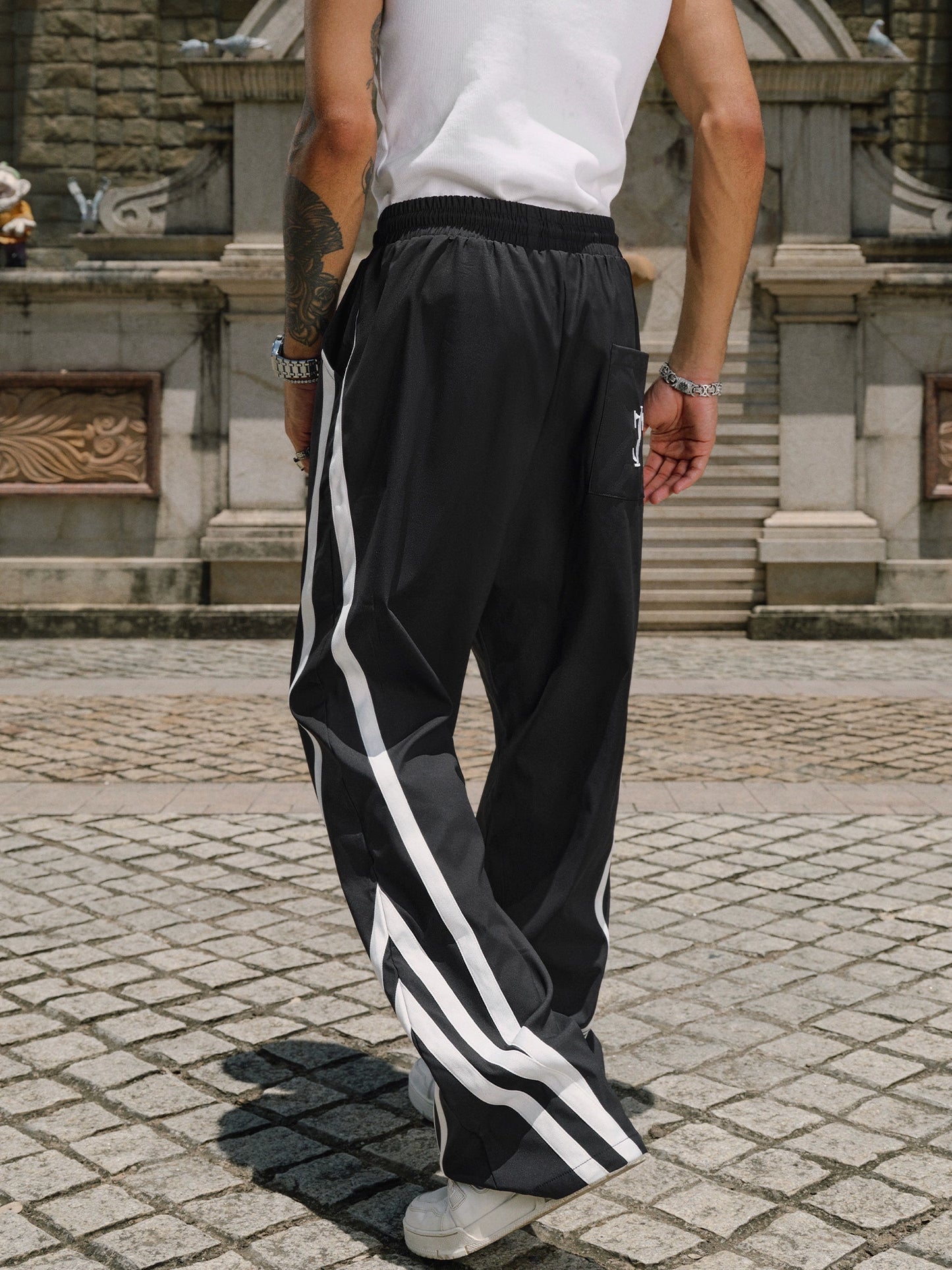 Spoty Stripe Pants WN11994