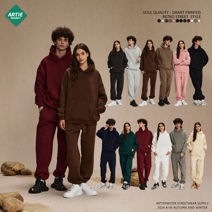 Oversize Plain Hoodie WN9968