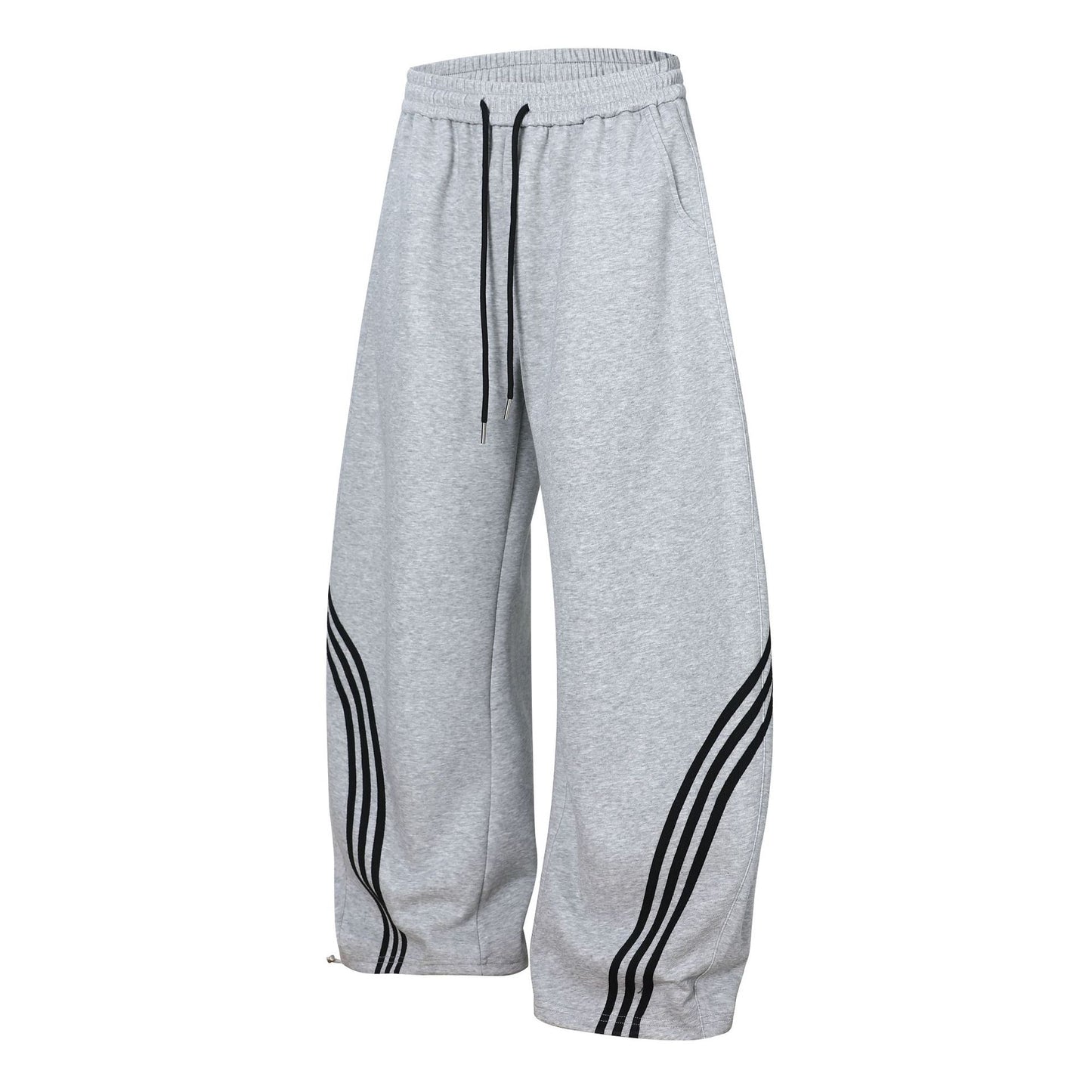 Deconstruction Curved Leg Wide Leg Sweatpants WN26160